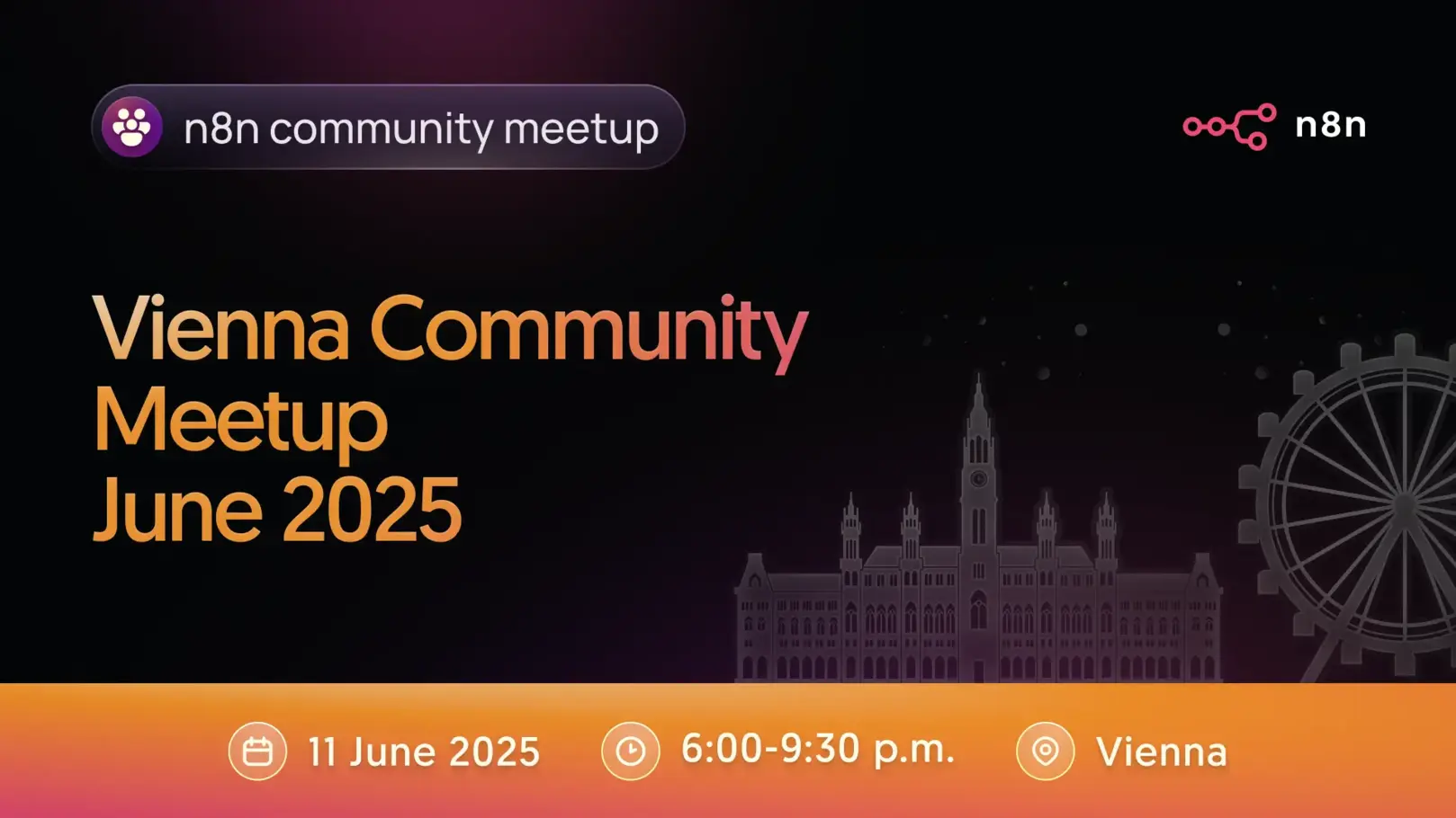 n8n Vienna June 2025 Meetup: From 3 to 130 Registrations!